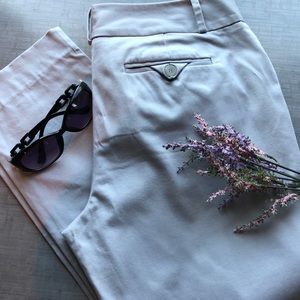 Light Gray Capris from The Limited